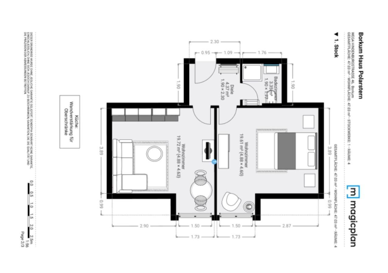 Haus Polarstern Ferienwohnung Wega Borkum Zewnętrze zdjęcie
